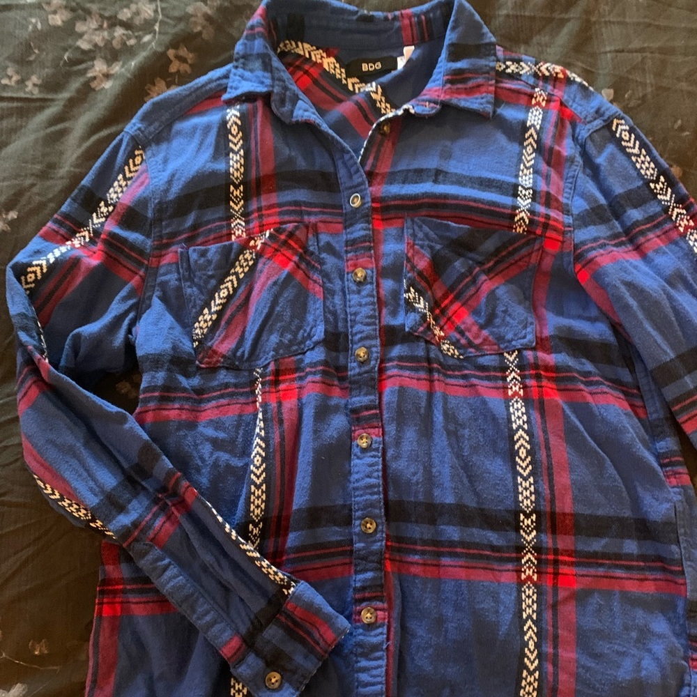 Urban Outfitters BDG Aztec flannel.